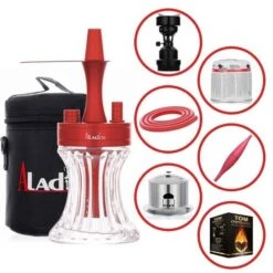 Aladin 2 Go - Vacation Mode Set - Rot -Günstiges Shisha Lounge Geschäft aladin shisha 2go alu vacation mode set rot7E9.jpg.pagespeed.ce .R3bdFsnl4O