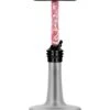 Moze Shisha Varity Lounge Black - Frosted - Wavy Pink