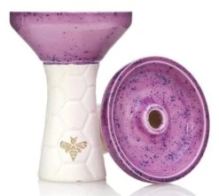 Bee Phunnel - Half Glazed - White Amethyst