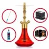 Shisha Komplettset Mit Aladin Shisha MVP 360 - Limited Edition - Ruby Red