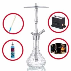 Shisha Komplettset Mit Aladin Shisha MVP 470 - Cube Clear -Günstiges Shisha Lounge Geschäft shisha komplettset mit aladin shisha mvp 470 cube clear7E7.jpg.pagespeed.ce .d1G0J eQE1
