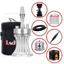 Aladin 2 Go - Vacation Mode Set - Edelstahl Clear -Günstiges Shisha Lounge Geschäft xaladin shisha 2go alu vacation mode set edelstahl clear7E4.jpg.pagespeed.ic .C 9uXLuqAF