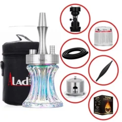 Aladin 2 Go - Vacation Mode Set - Edelstahl Shiny -Günstiges Shisha Lounge Geschäft xaladin shisha 2go alu vacation mode set edelstahl shiny7E9.jpg.pagespeed.ic .JQNZnd3yoT