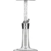 Moze Shisha Varity Lounge Silver - Clear - Wavy Frosted