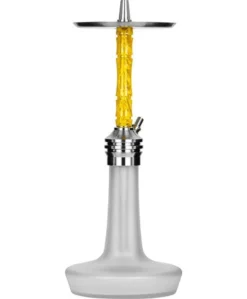 Moze Shisha Varity Lounge Silver - Frosted - Wavy Yellow