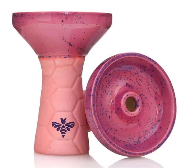 Bee Phunnel - Half Glazed - Pink Amethyst 1 Bee Phunnel - Half Glazed - Pink Amethyst