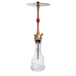 Nargilem NPS Tradi Shisha - Clear & Red