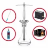 Shisha Komplettset Mit Aladin Shisha MVP 470 - Classic Clear