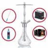 Shisha Komplettset Mit Aladin Shisha MVP 470 - Cube Clear